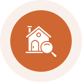 Real estate search symbol