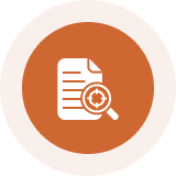 Document with magnifying glass icon