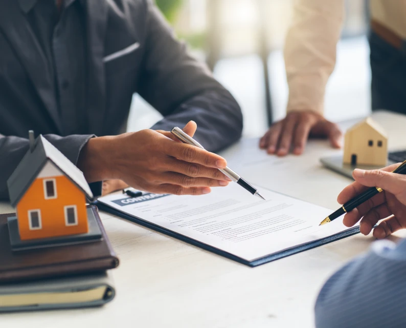 Real estate contract discussion